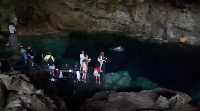 Grotte Saturno ou Cueva de Saturno près de Varadero à Cuba