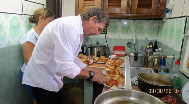 Repas maison chez une famille cubaine à Varadero