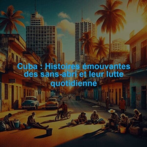 Sans-abri à Cuba : pauvreté, vieillissement et personnes vulnérables