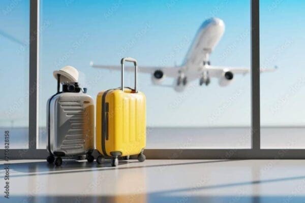Traveller luggage for Cuba customs declaration and entry checks