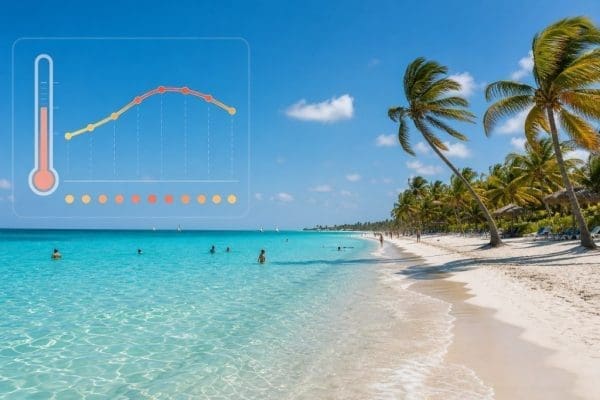 Tropical Cuba weather illustrating warm climate and winter cold fronts