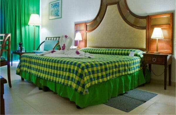 Chambre de l’hôtel Los Cactus Varadero