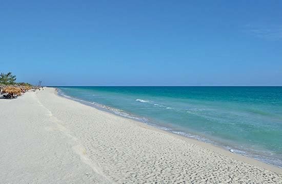 Plage historique de Península Varadero, ancien Meliá