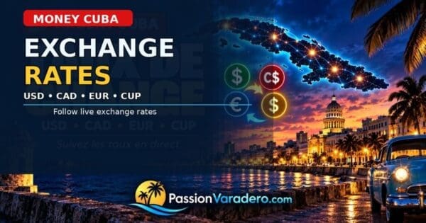 Cuba exchange rates: USD, CAD, EUR and CUP — Passion Varadero