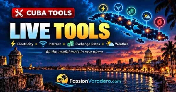 Cuba live tools: electricity, Internet, exchange rates, weather and hurricanes — Passion Varadero
