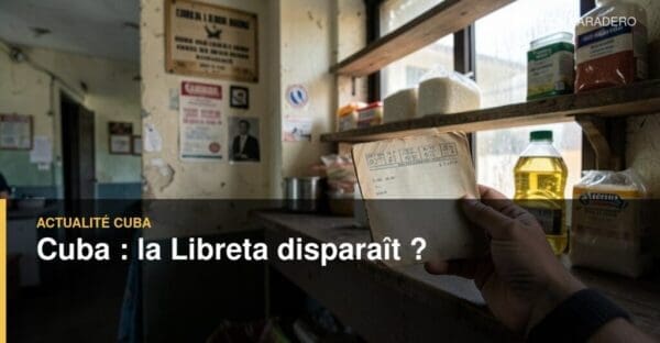 Illustration de la Libreta et du rationnement à Cuba.