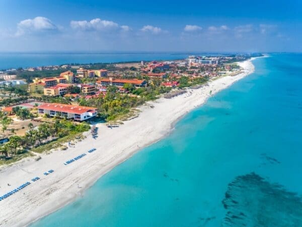 Plage historique de Varadero Beach, ancien Sol Varadero Beach, avant la transition d’exploitation
