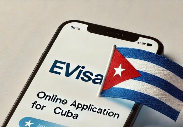 Portail officiel e‑Visa Cuba avec demande et vérification en ligne le 20 juillet 2026